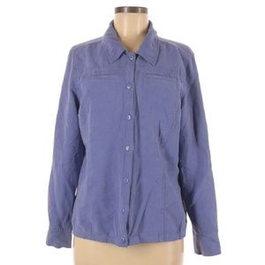 Purple button up jacket
